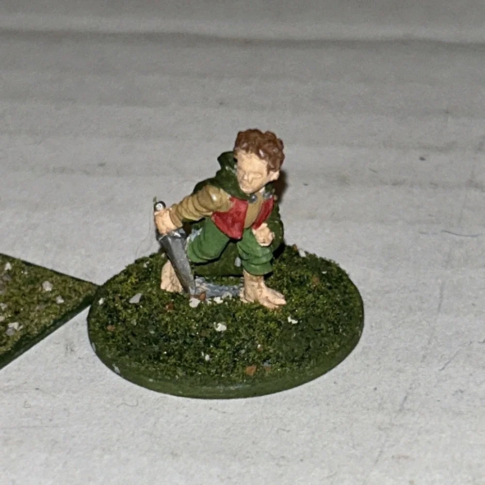 Ral Partha Metal‎ Miniature D&D Hobbit Dwarf Lord Of The Rings Frodo Sam